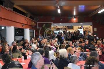 El encuentro navideño de NC de Telde, en imágenes (Foto Antonio Alí)